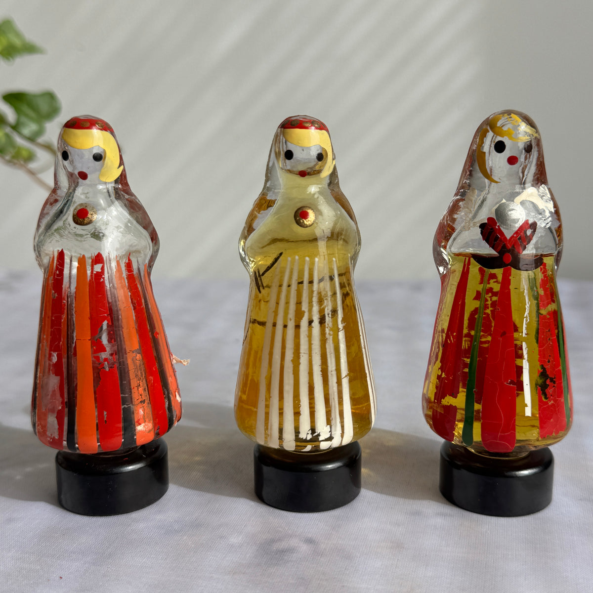 Tallinn 1980 Olympic Estonian Girl Souvenir Set – Vintage Flora USSR