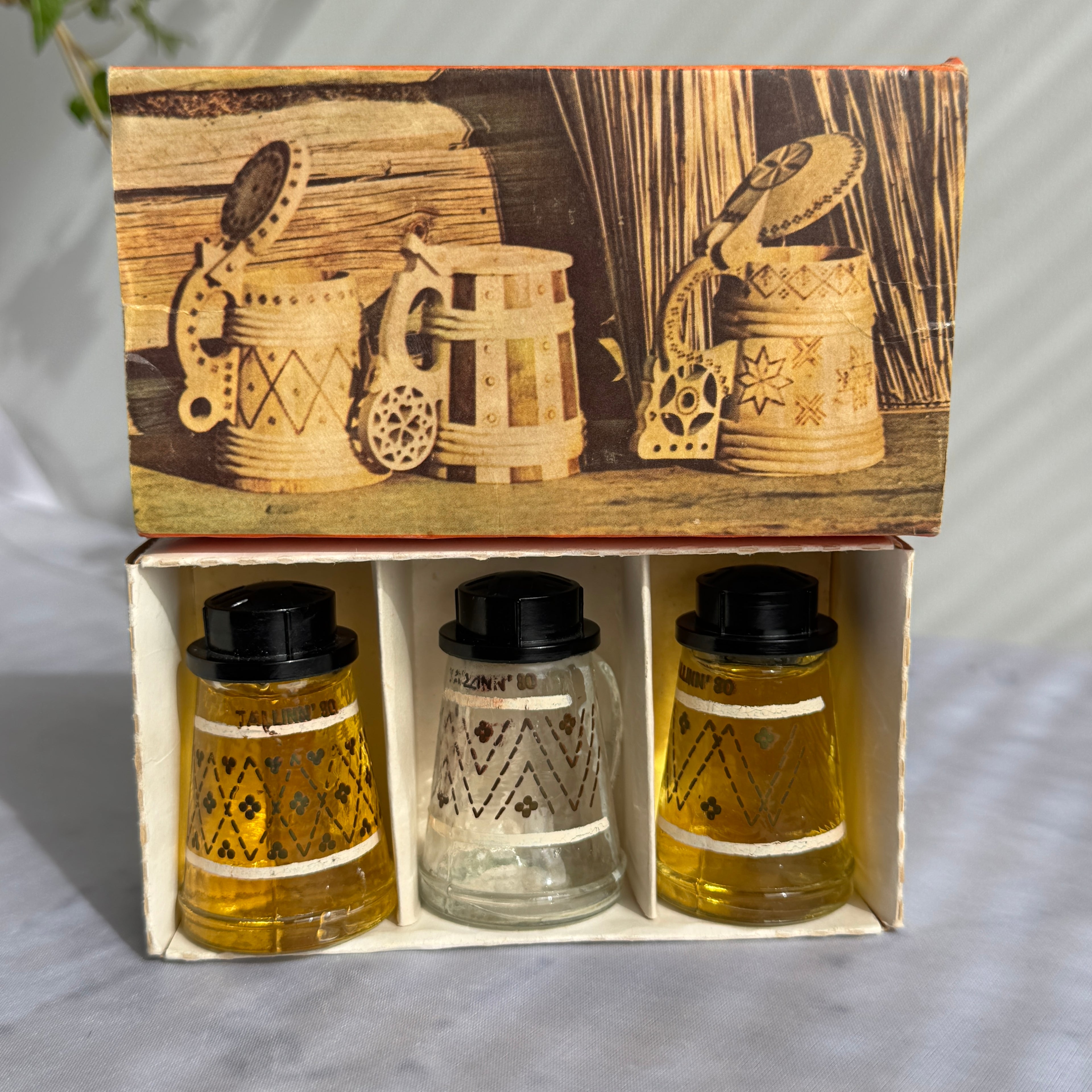 Tallinn 1980 Olympic Souvenir Cologne Set – Flora Estonia