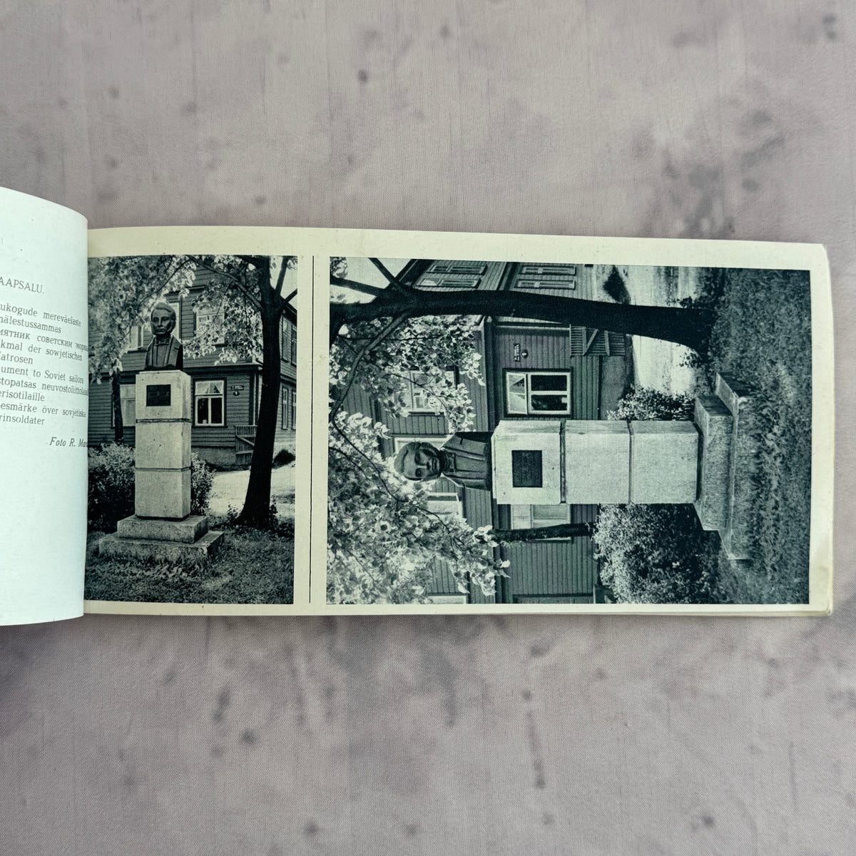 Vintage Haapsalu Estonia Photo Booklet – 1966