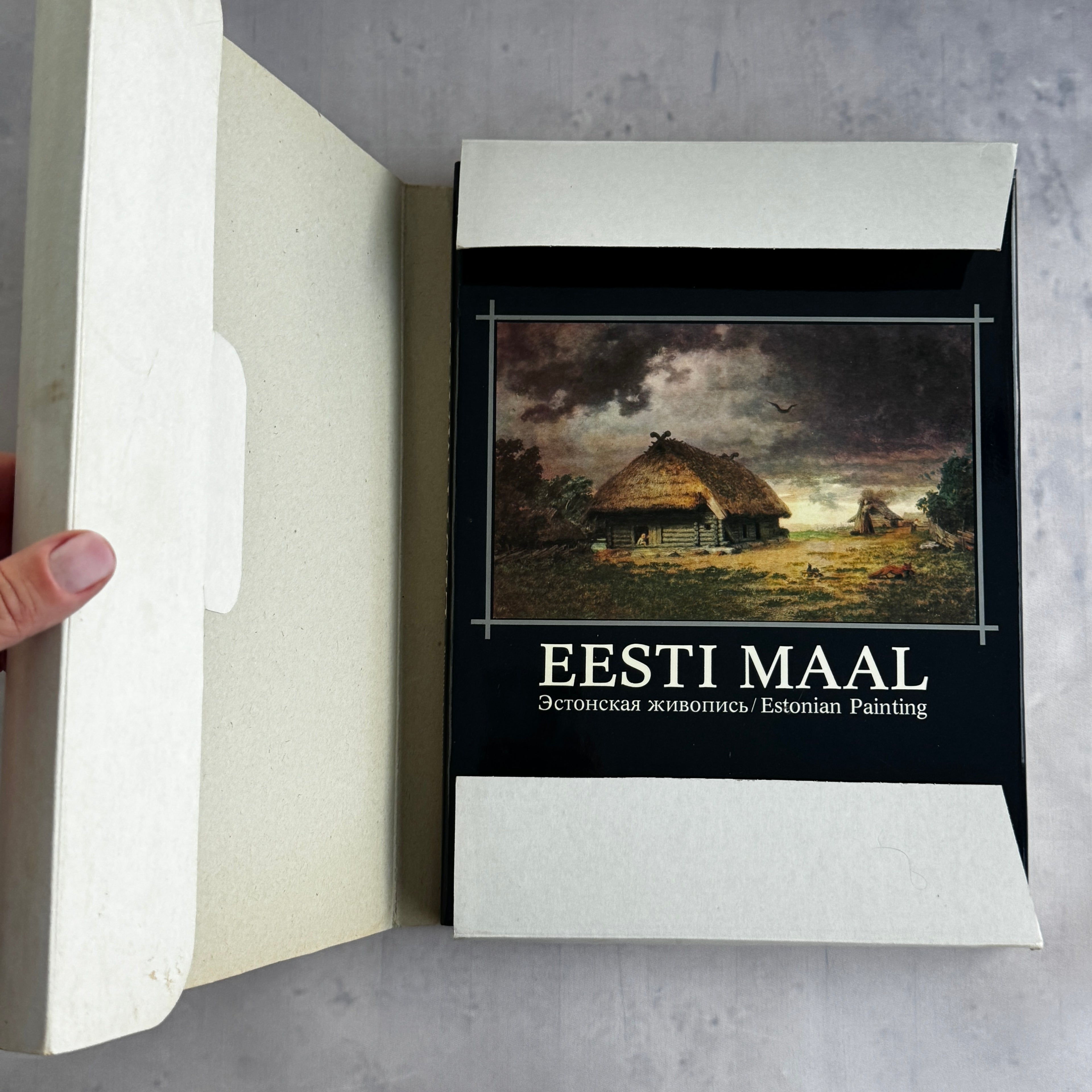 EESTI MAAL – Estonian Painting (1982) – Soviet Era Art Album with Slipcase – Tallinn "Kunst"