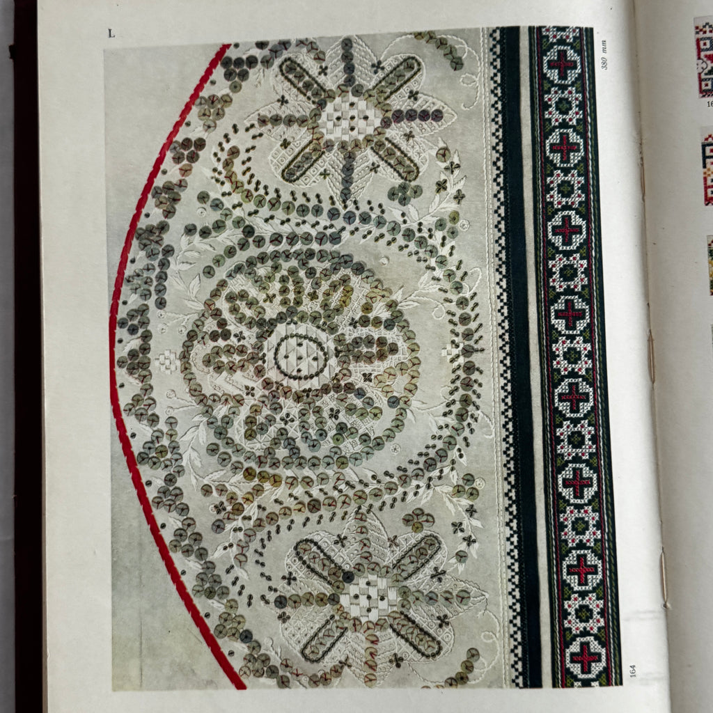 Estonian Folk Embroidery Book 1955 – Baltic Textile Patterns & Folk Costume Designs
