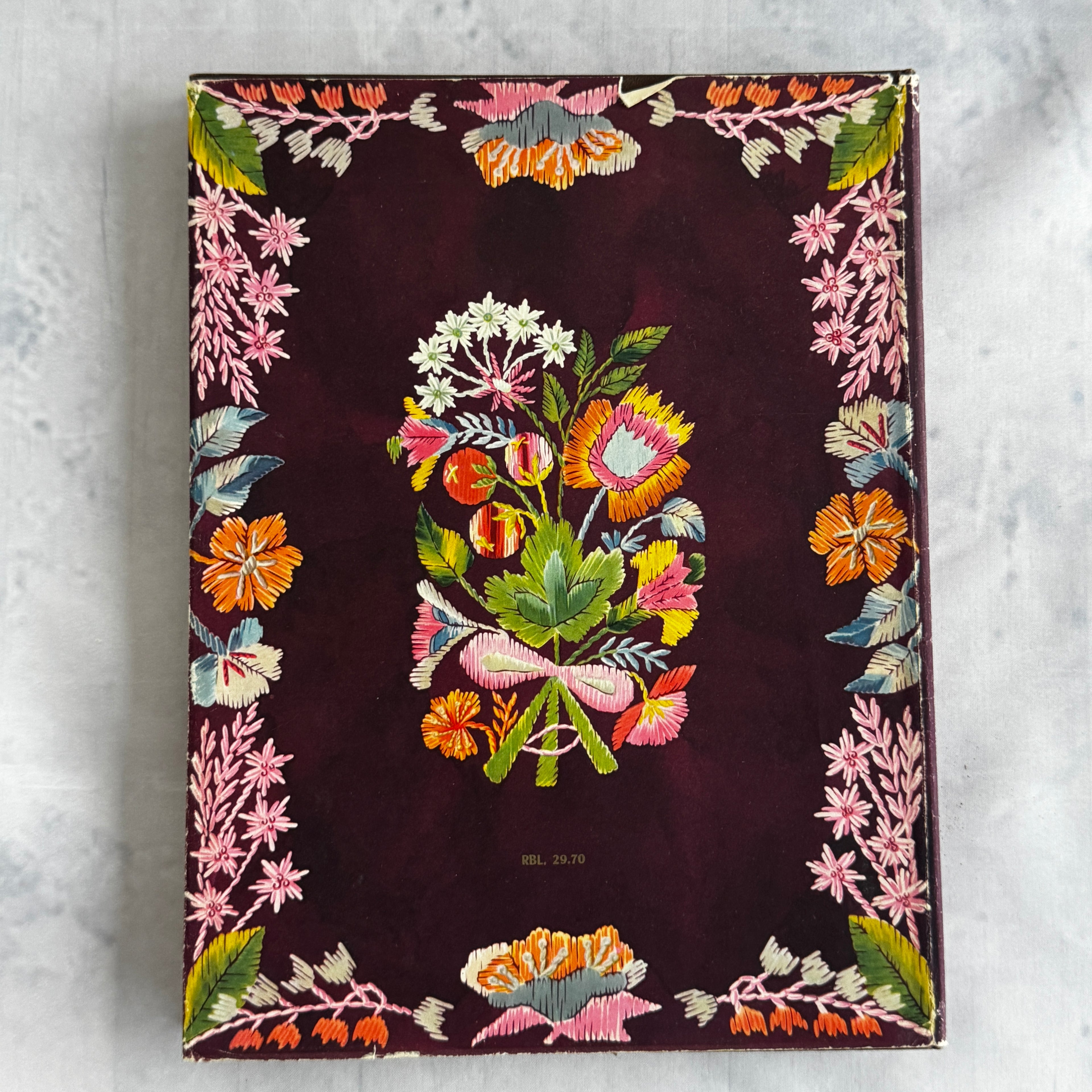 Estonian Folk Embroidery Book 1955 – Baltic Textile Patterns & Folk Costume Designs