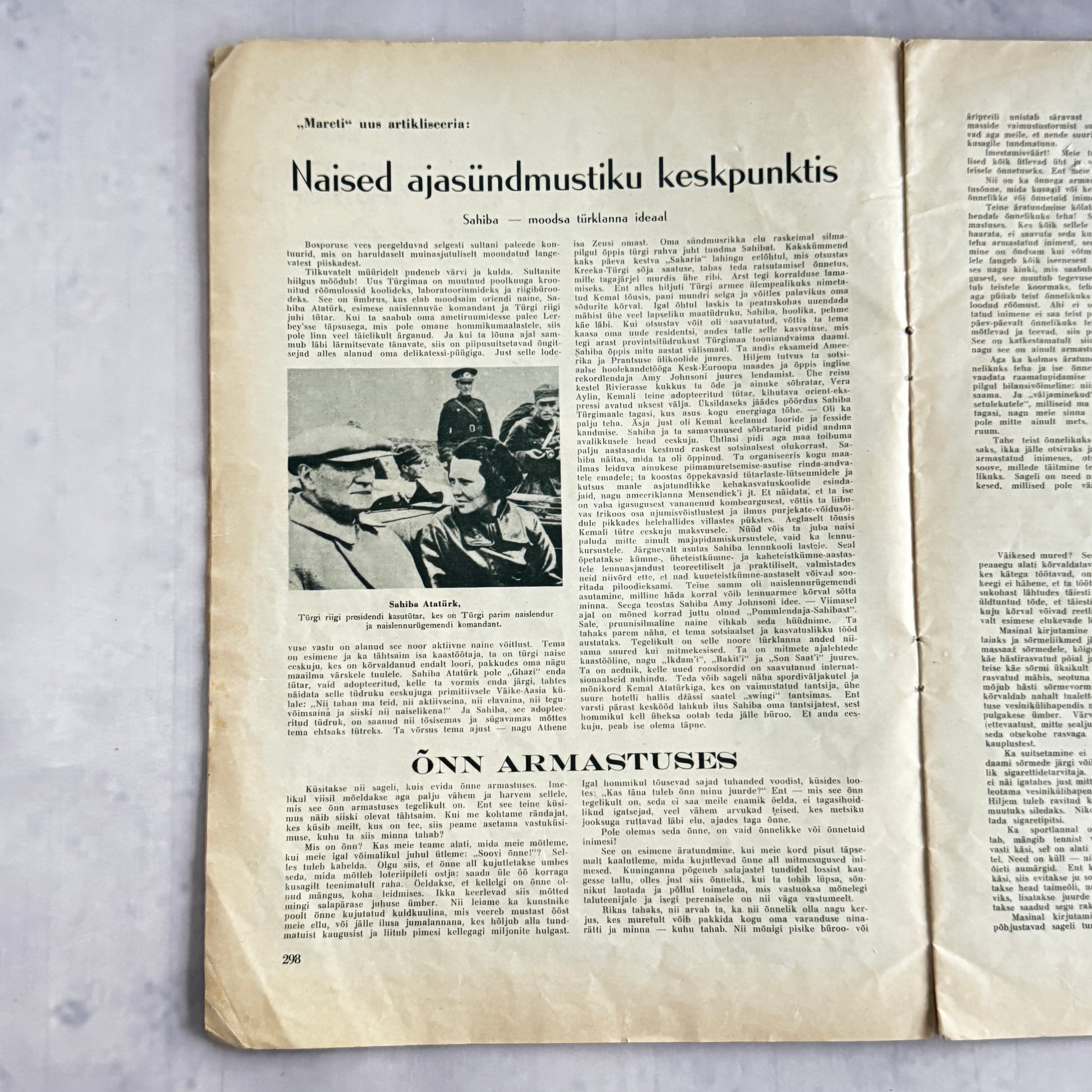 Maret Magazine October 1938 – Estonian Women's Fashion & Home Magazine