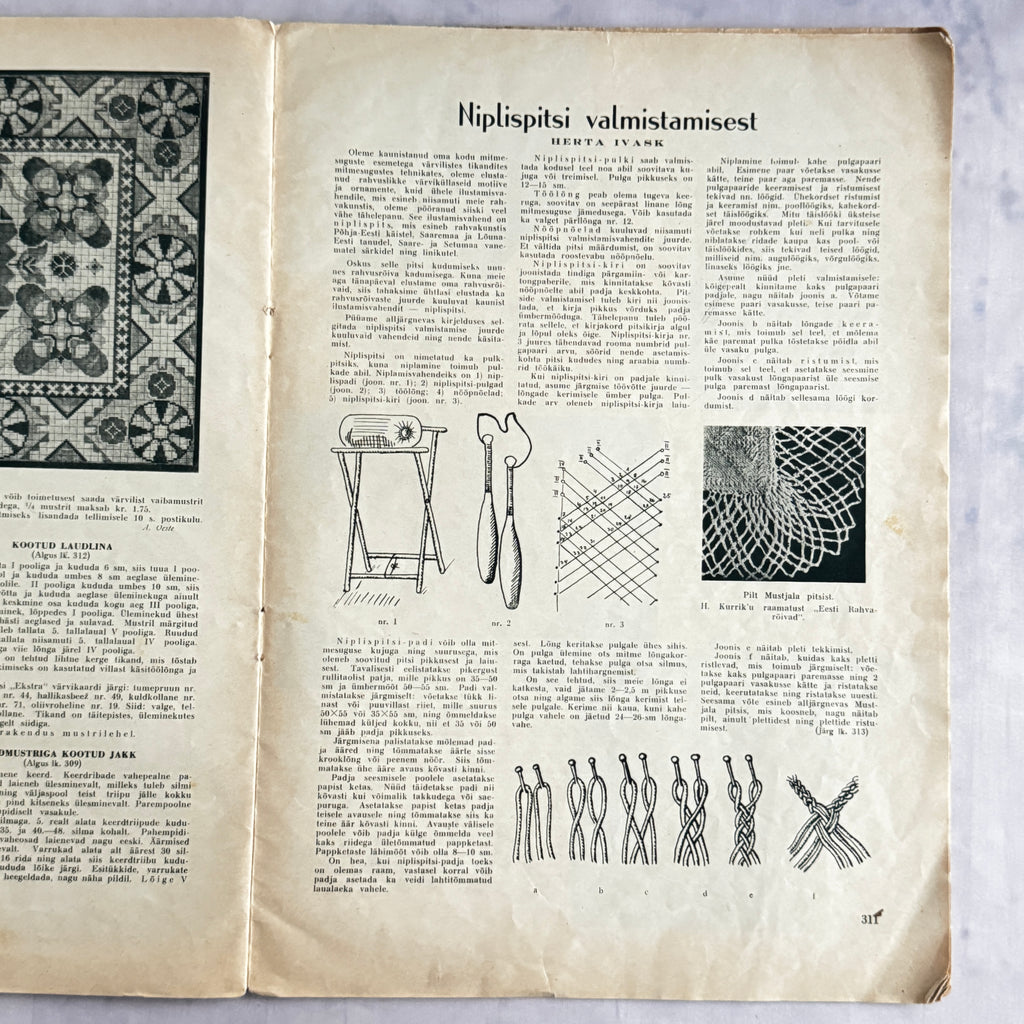 Maret Magazine October 1938 – Estonian Women's Fashion & Home Magazine