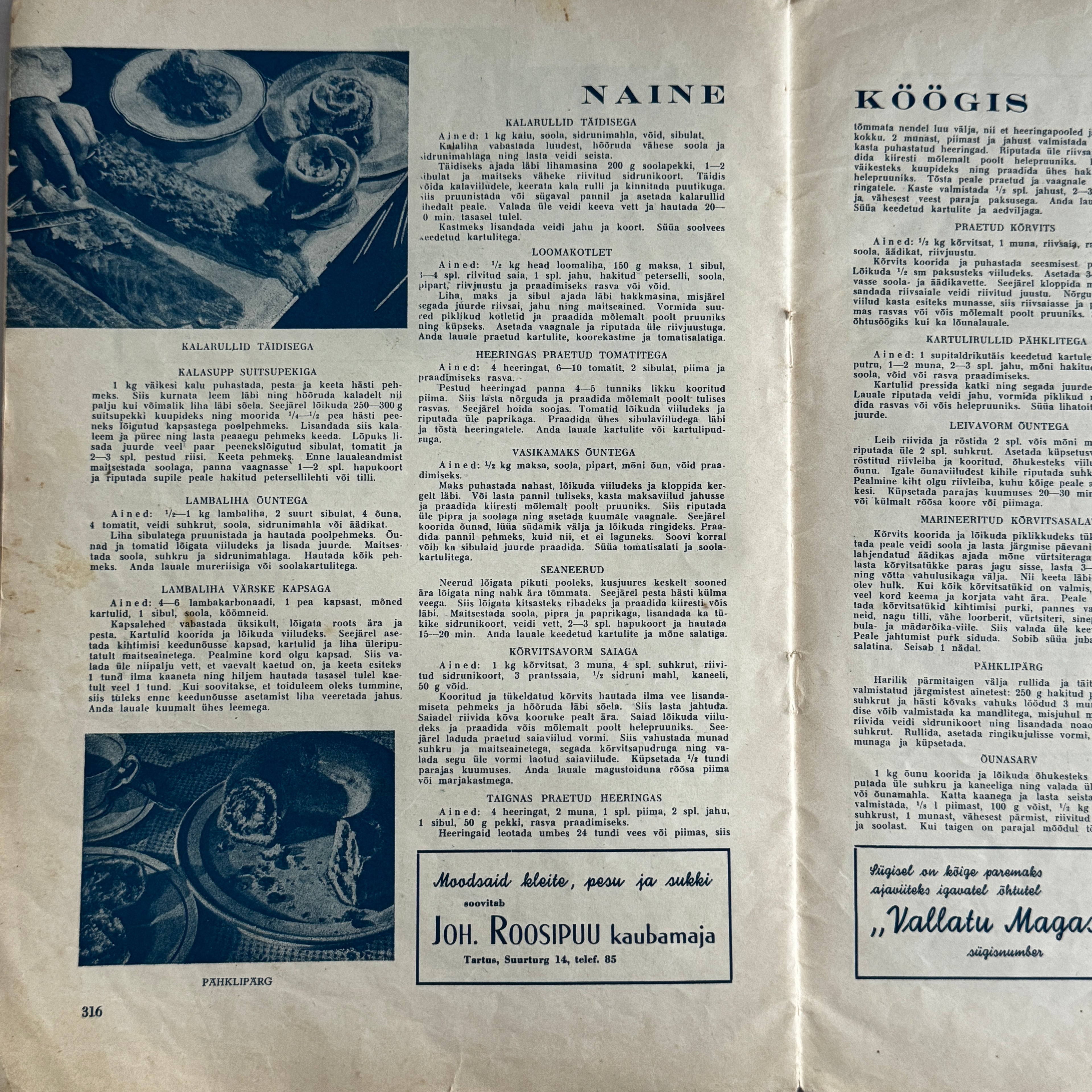 Maret Magazine October 1938 – Estonian Women's Fashion & Home Magazine