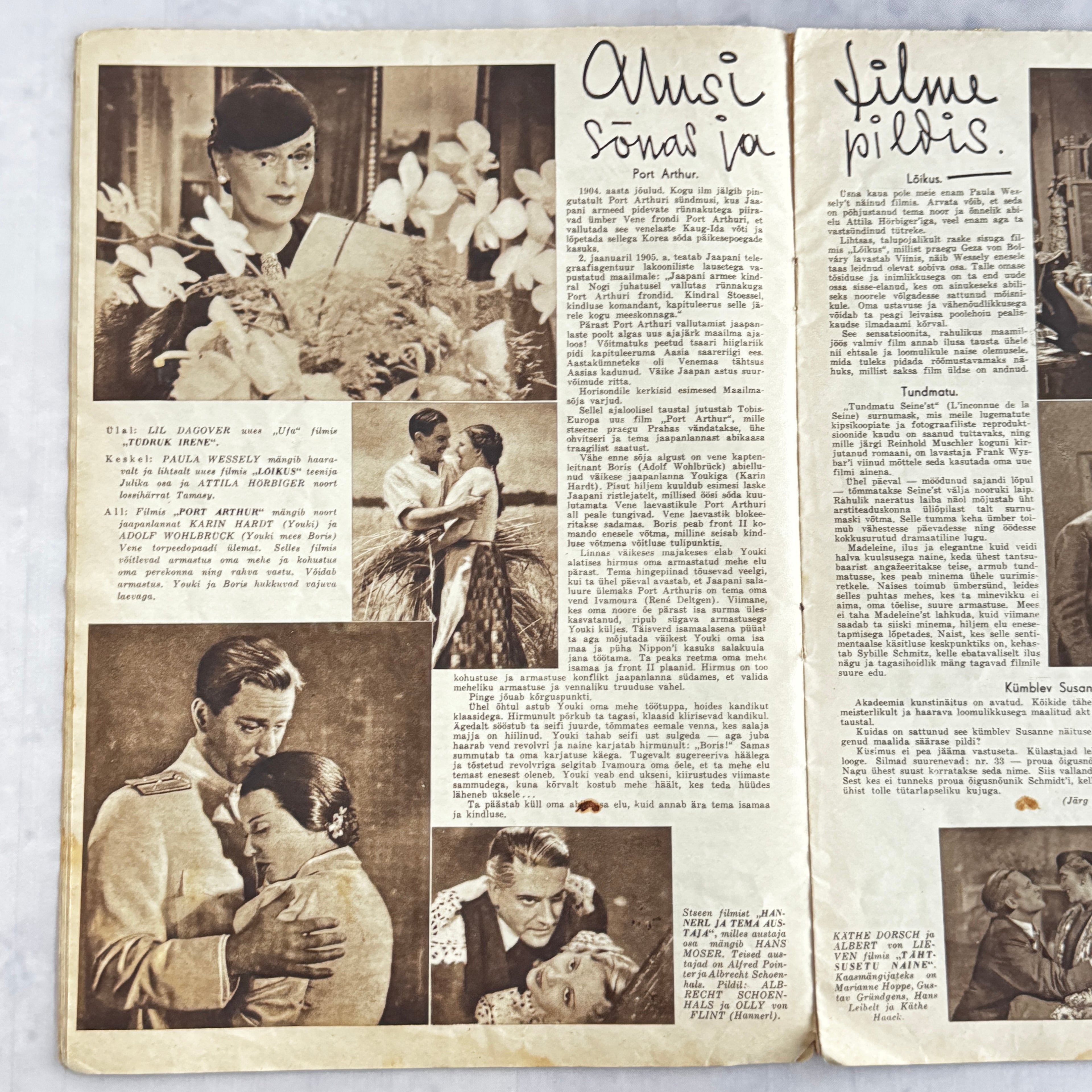 Maret Magazine November 1936 No.11 Estonian Women's Magazine Pre-War Issue