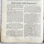 Maret Magazine November 1936 No.11 Estonian Women's Magazine Pre-War Issue