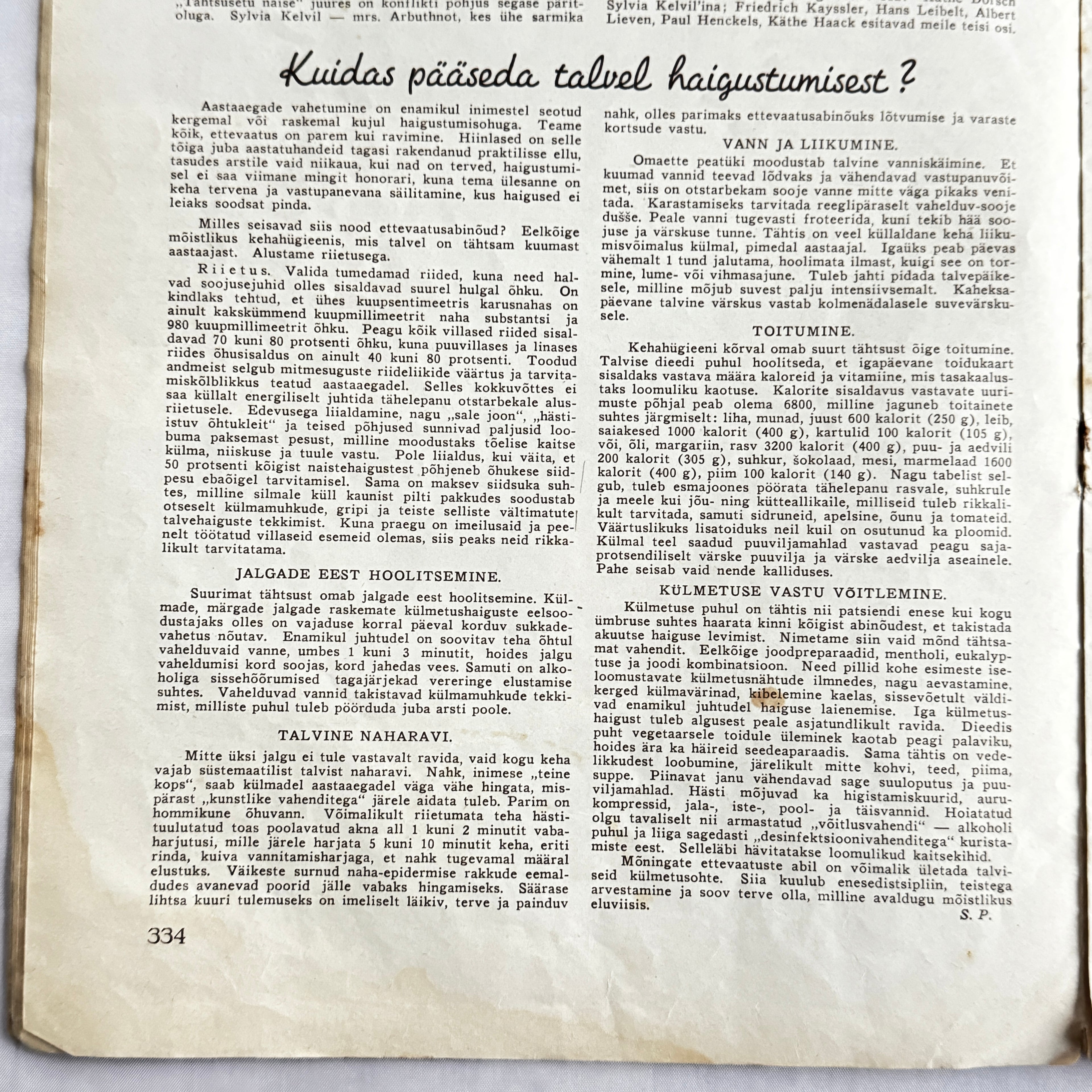 Maret Magazine November 1936 No.11 Estonian Women's Magazine Pre-War Issue