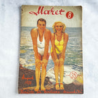 Maret Magazine August 1938 No. 8 Estonian Fashion Sewing Patterns Pre-War Baltic Vintage