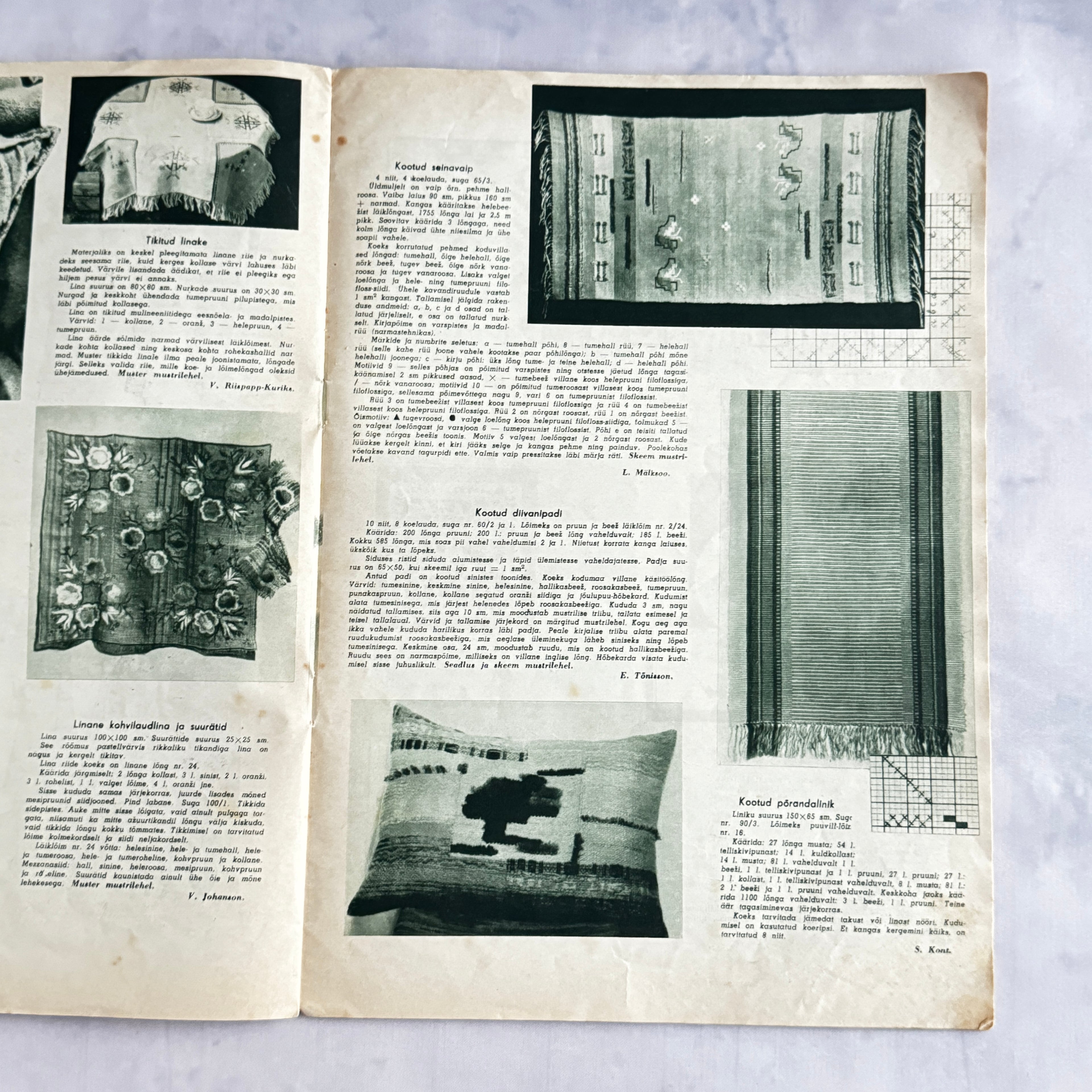 Maret Magazine August 1938 No. 8 Estonian Fashion Sewing Patterns Pre-War Baltic Vintage