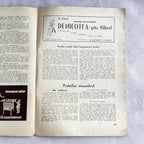 Maret Magazine August 1938 No. 8 Estonian Fashion Sewing Patterns Pre-War Baltic Vintage