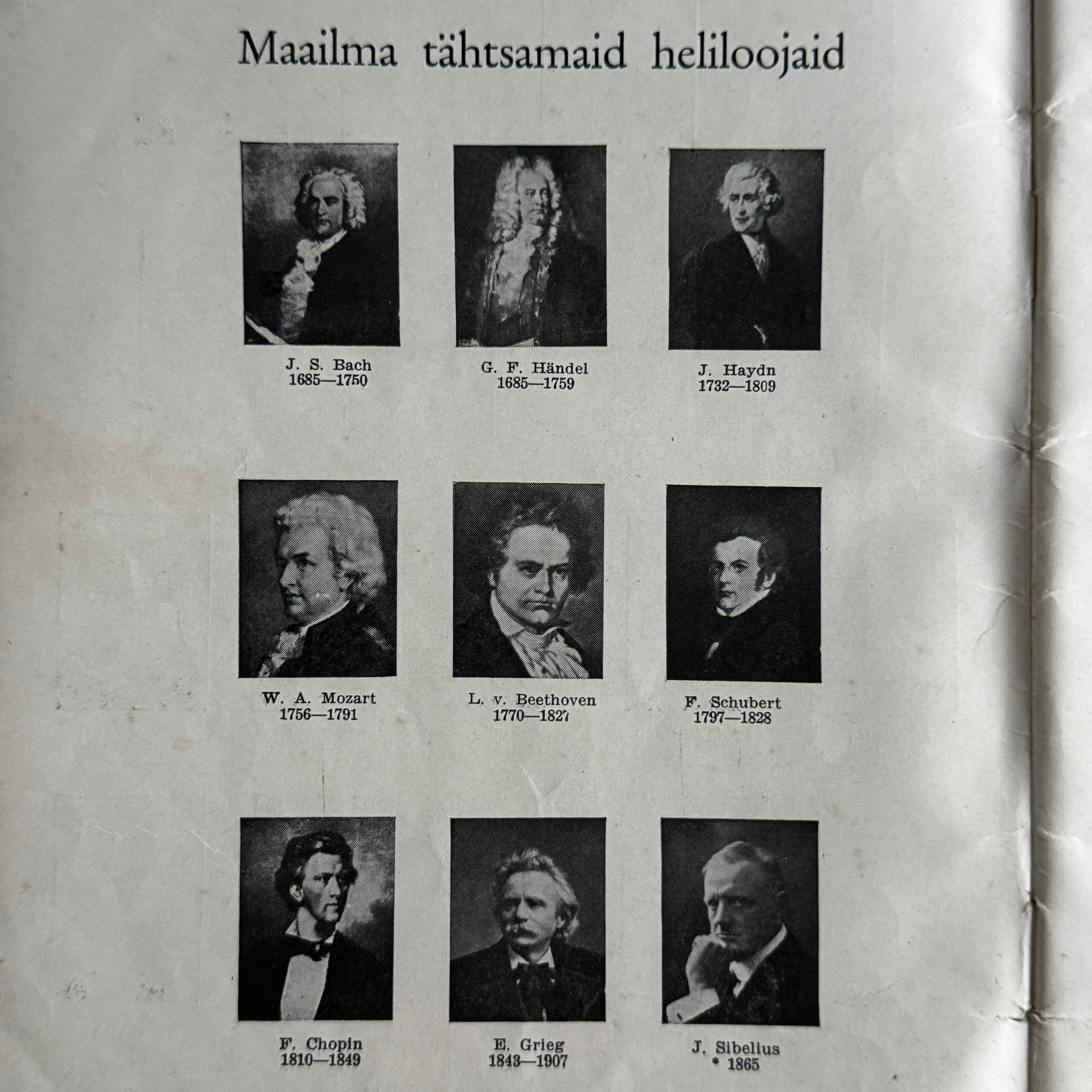 Riho Pats Lemmiklaulik VI 1937 Estonian Vintage Songbook