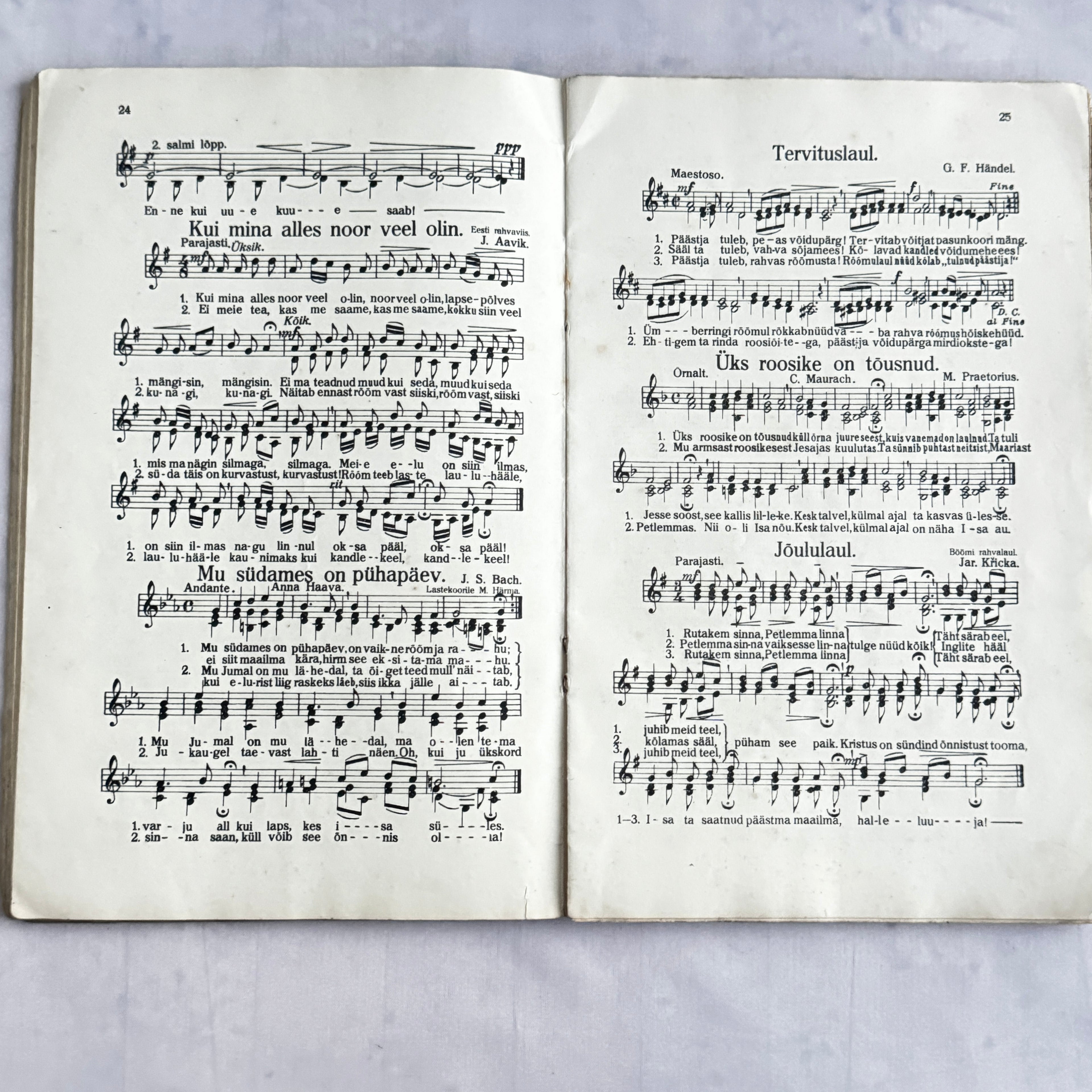 Riho Pats Lemmiklaulik VI 1937 Estonian Vintage Songbook