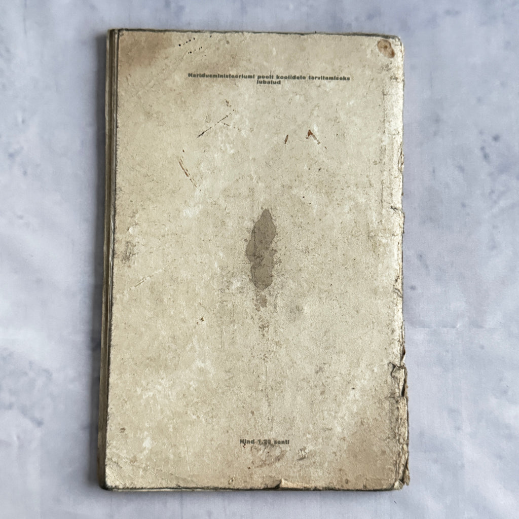 Riho Pats Lemmiklaulik VI 1937 Estonian Vintage Songbook