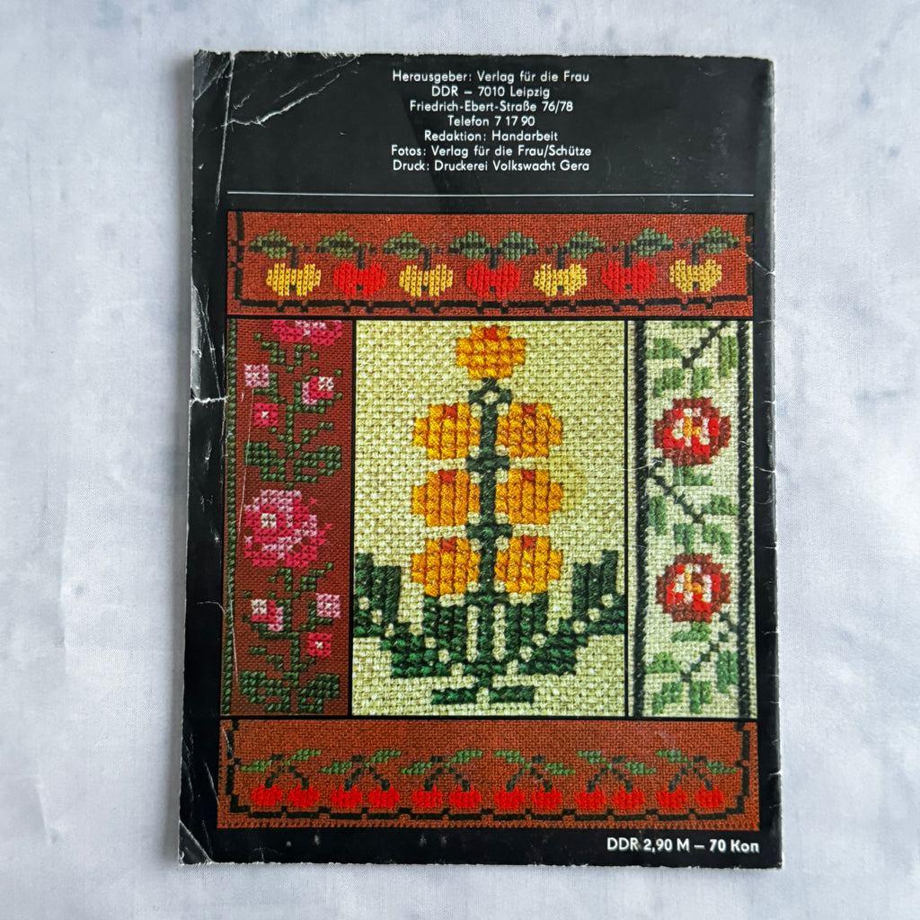 DDR Cross Stitch Pattern Book – Zählmuster 2069 Christmas Embroidery Designs