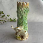 Iridescent Elephant Ceramic Vase – Pearl Lustre
