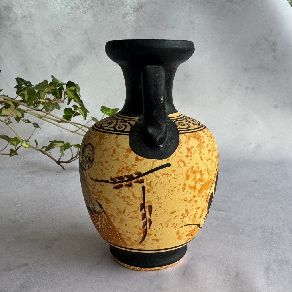 Vintage Greek Demeter Ceramic Vase