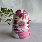 Ceramic Cat & Bird Salt Shaker, c. 1970s–1980s