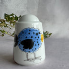 Ceramic Cat & Bird Salt Shaker, c. 1970s–1980s
