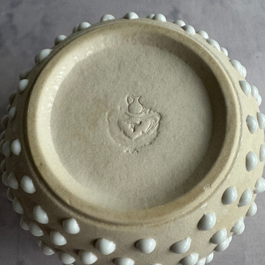 Tallinna Kunstkeraamika Baltic Pearl Ceramic Creamer & Vessel Set, Handmade Estonian Pottery
