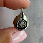 Karl Laine Sterling Silver Rock Crystal Pendant – Finland