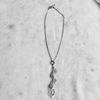 Daverivicenza 925 Sterling Silver Leaf Necklace – Italy