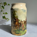 Vintage Wouterus Verschuur Horse Fair Ceramic Beer Stein