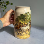 Vintage Wouterus Verschuur Horse Fair Ceramic Beer Stein
