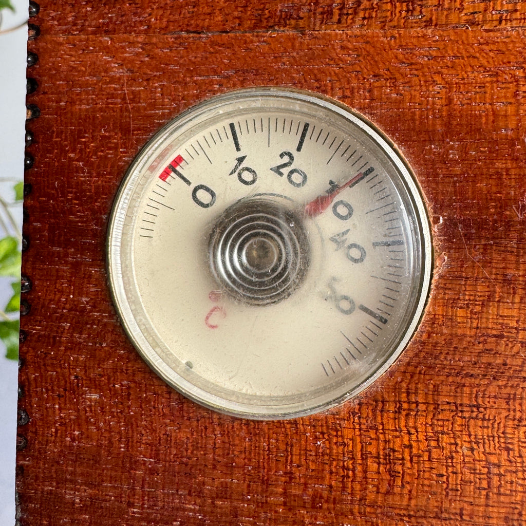 Wooden Sailboat Wall Thermometer, c. 1960s–1970s