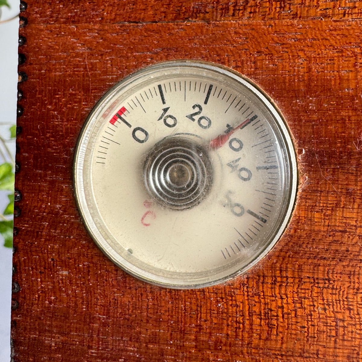 Wooden Sailboat Wall Thermometer, c. 1960s–1970s