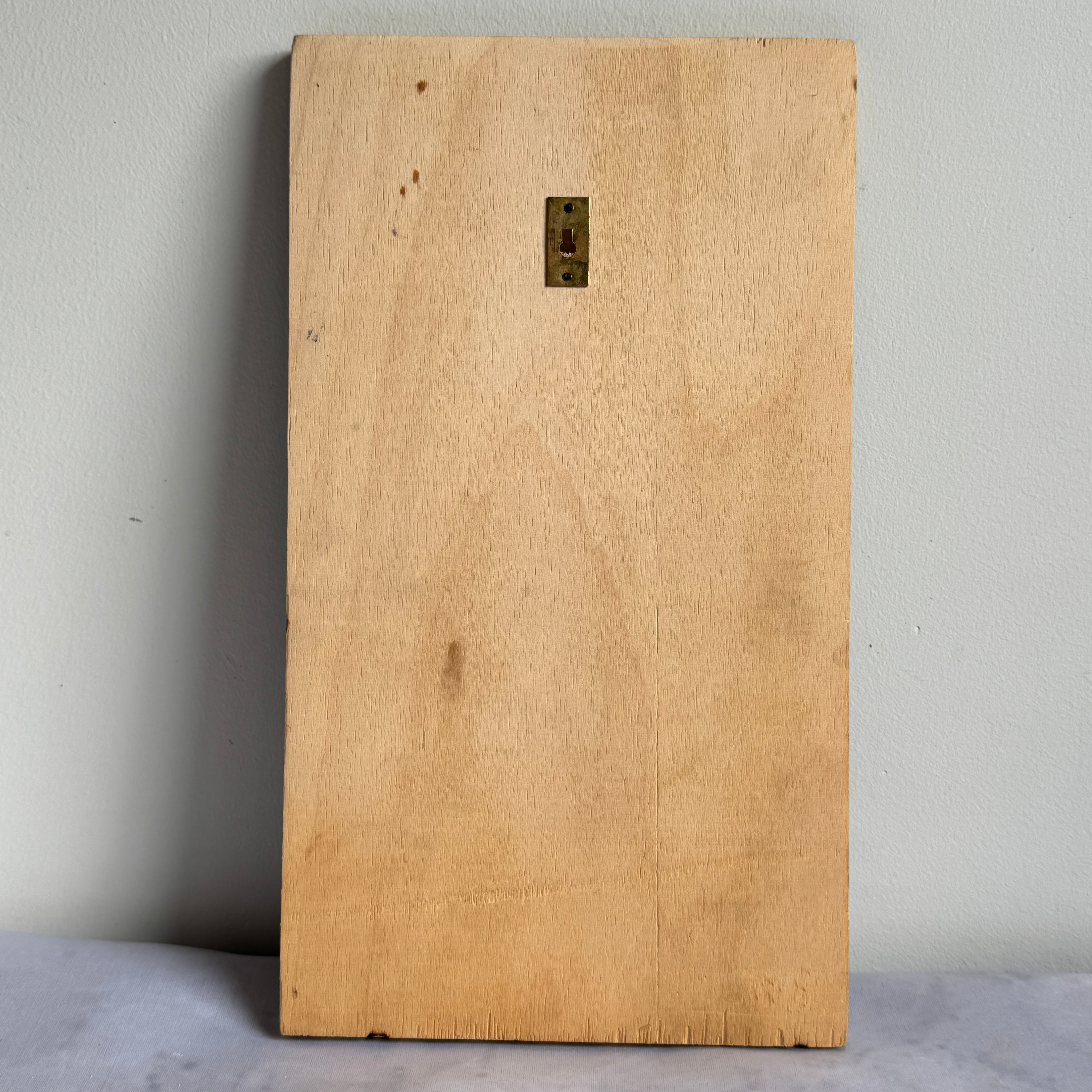 Wooden Sailboat Wall Thermometer, c. 1960s–1970s