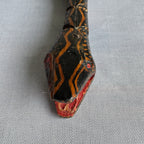 Vintage Articulated Wooden Snakes – Pair of Jointed Folk Art Sculptures
