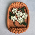 Vintage Ezerciems Latvian Ceramic Wall Plaque