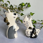 Giordano di Ponzano Guernica Salt & Pepper Shakers – Picasso Inspired Ceramic Set