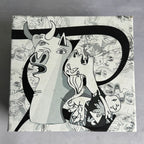 Giordano di Ponzano Guernica Salt & Pepper Shakers – Picasso Inspired Ceramic Set