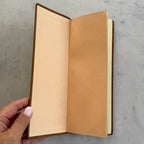Vintage Estonian KFK Leather Notebook – Soviet Era Art Leatherwork, Geometric Design