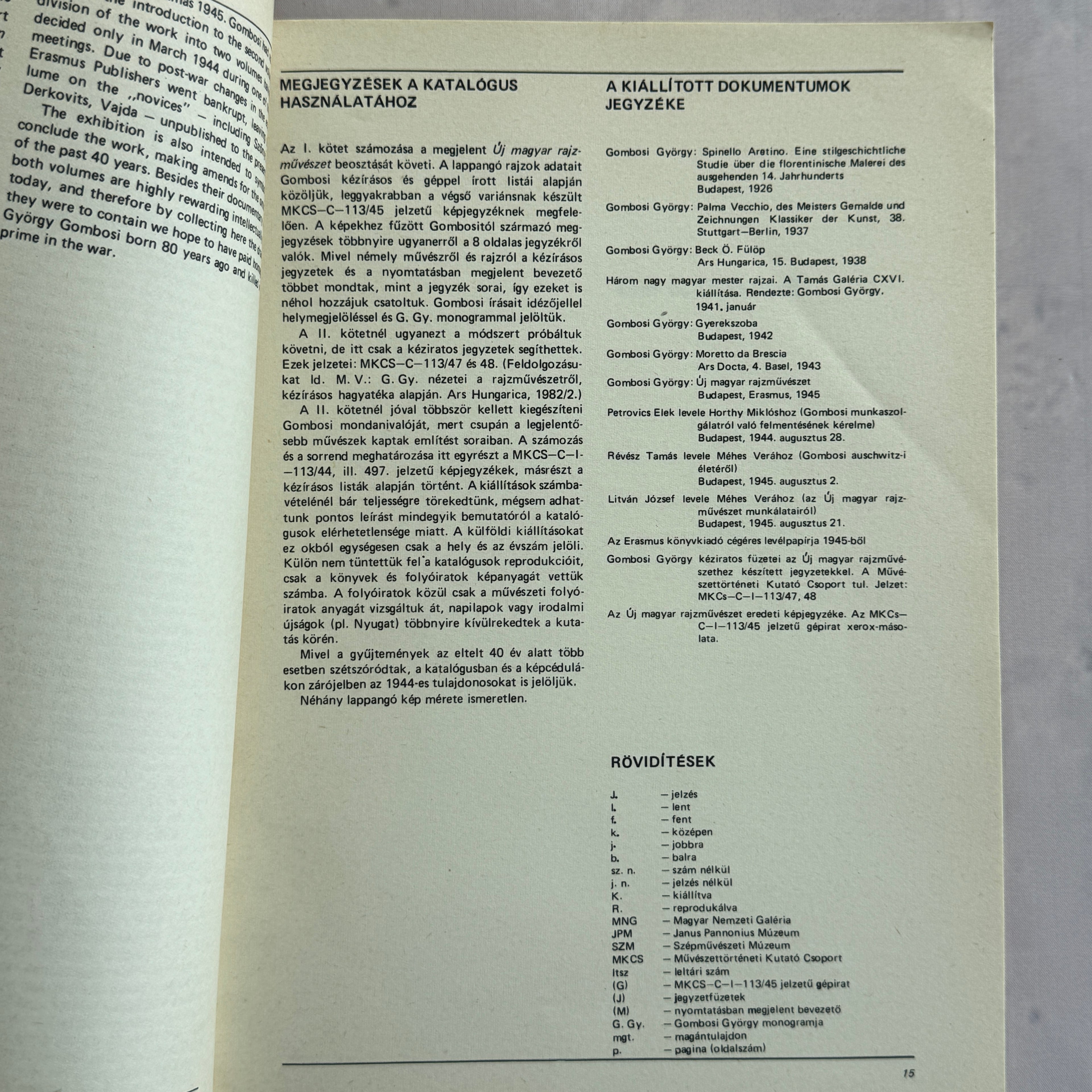 New Hungarian Art of Drawing – 1984 Hungarian National Gallery Exhibition Catalogue