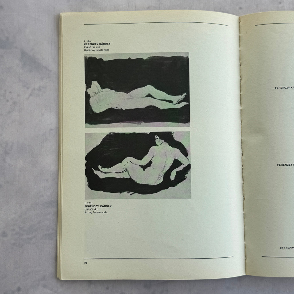 New Hungarian Art of Drawing – 1984 Hungarian National Gallery Exhibition Catalogue