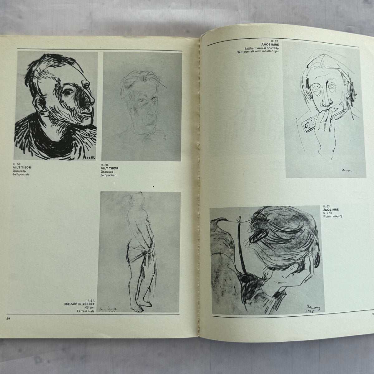 New Hungarian Art of Drawing – 1984 Hungarian National Gallery Exhibition Catalogue