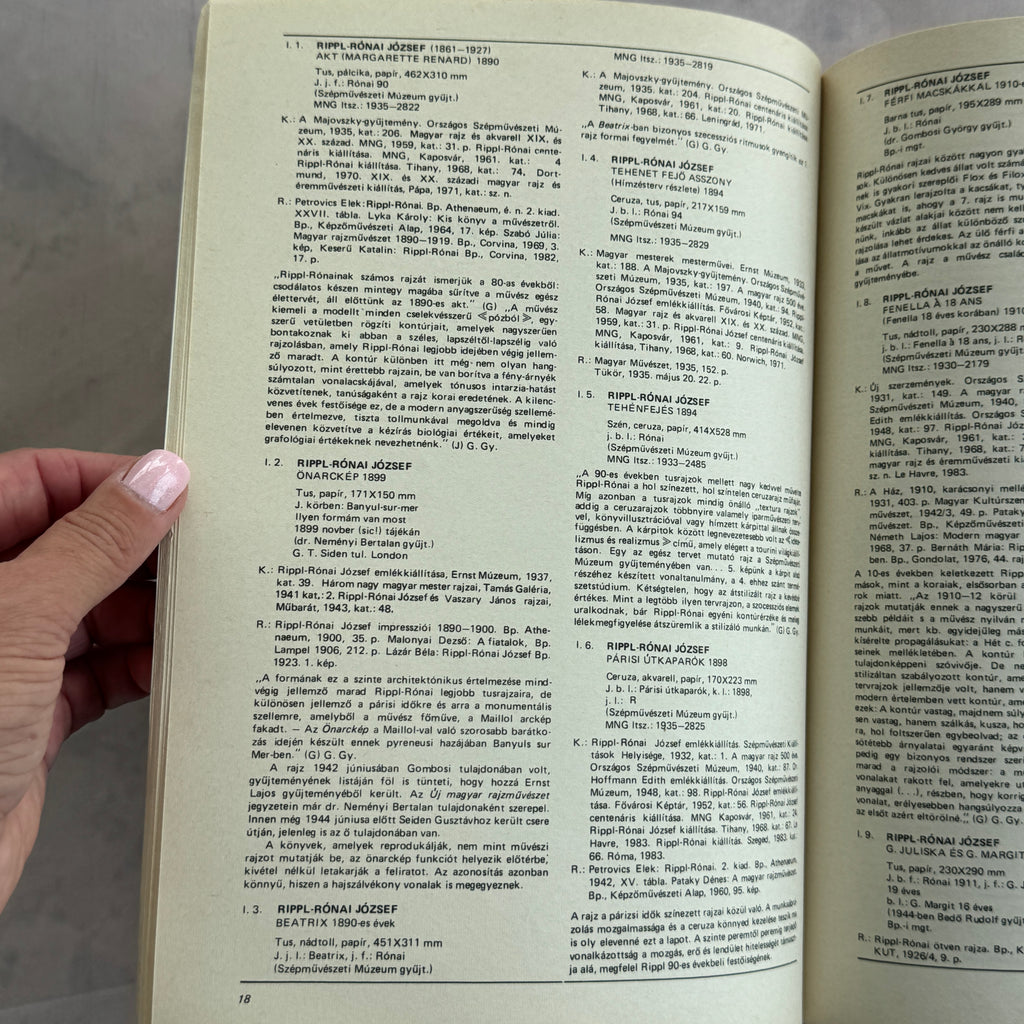 New Hungarian Art of Drawing – 1984 Hungarian National Gallery Exhibition Catalogue