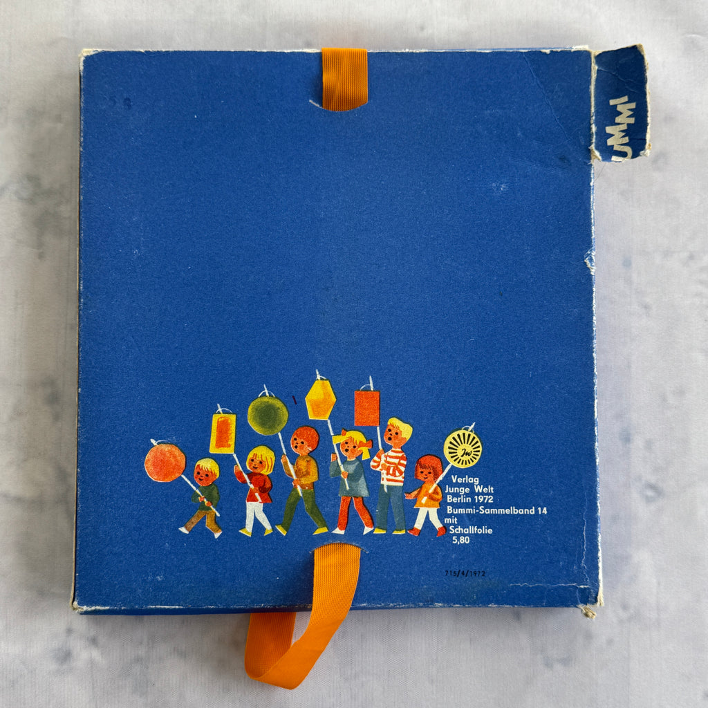 Vintage 1972 Bummi Sammelband 14 DDR Children's Book with Original Slipcase