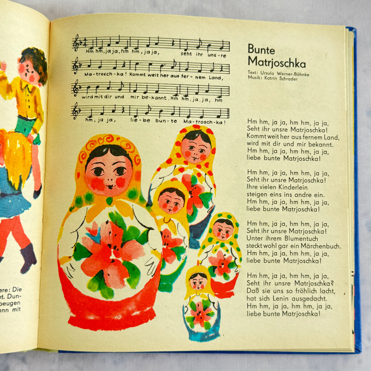Vintage 1972 Bummi Sammelband 14 DDR Children's Book with Original Slipcase