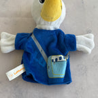 Lufthansa Lu Crane Mascot Hand Puppet