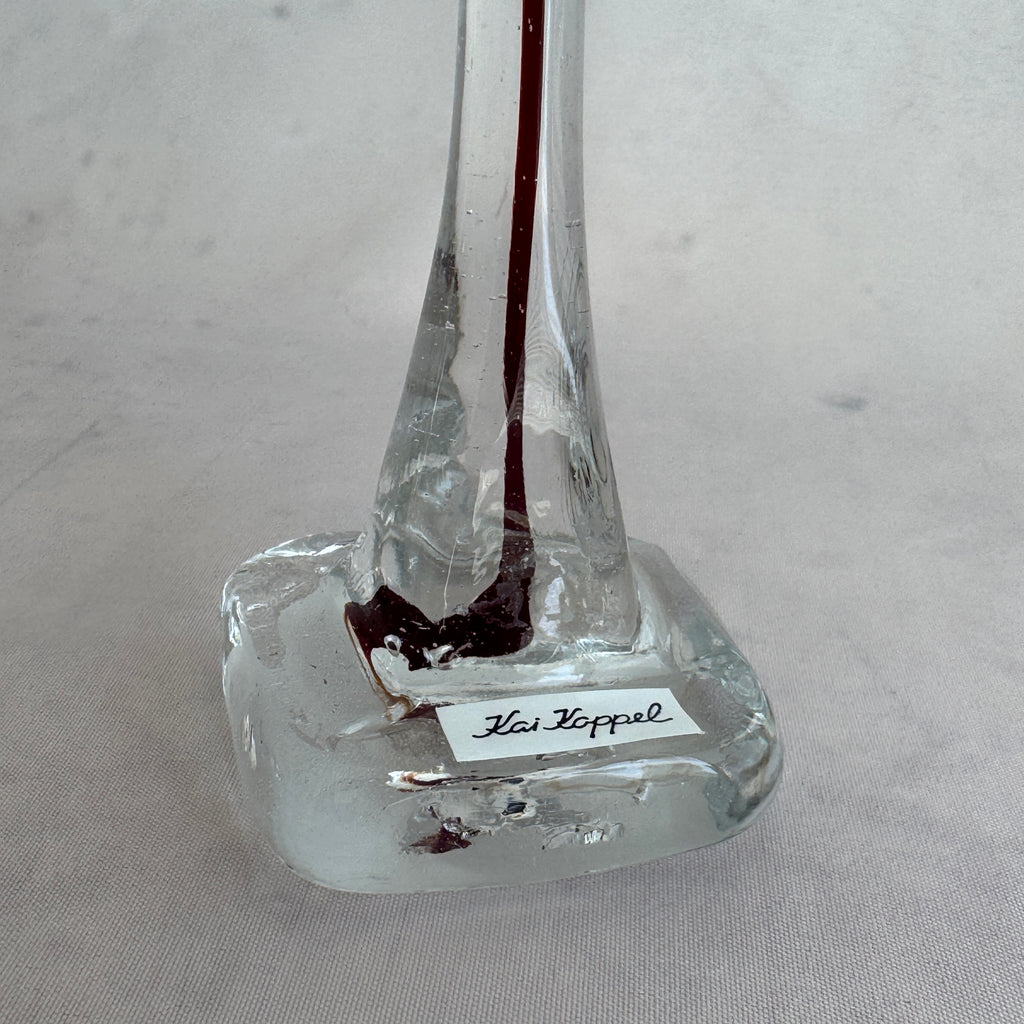 Kai Koppel Estonian Art Glass Martini Glasses – Pair