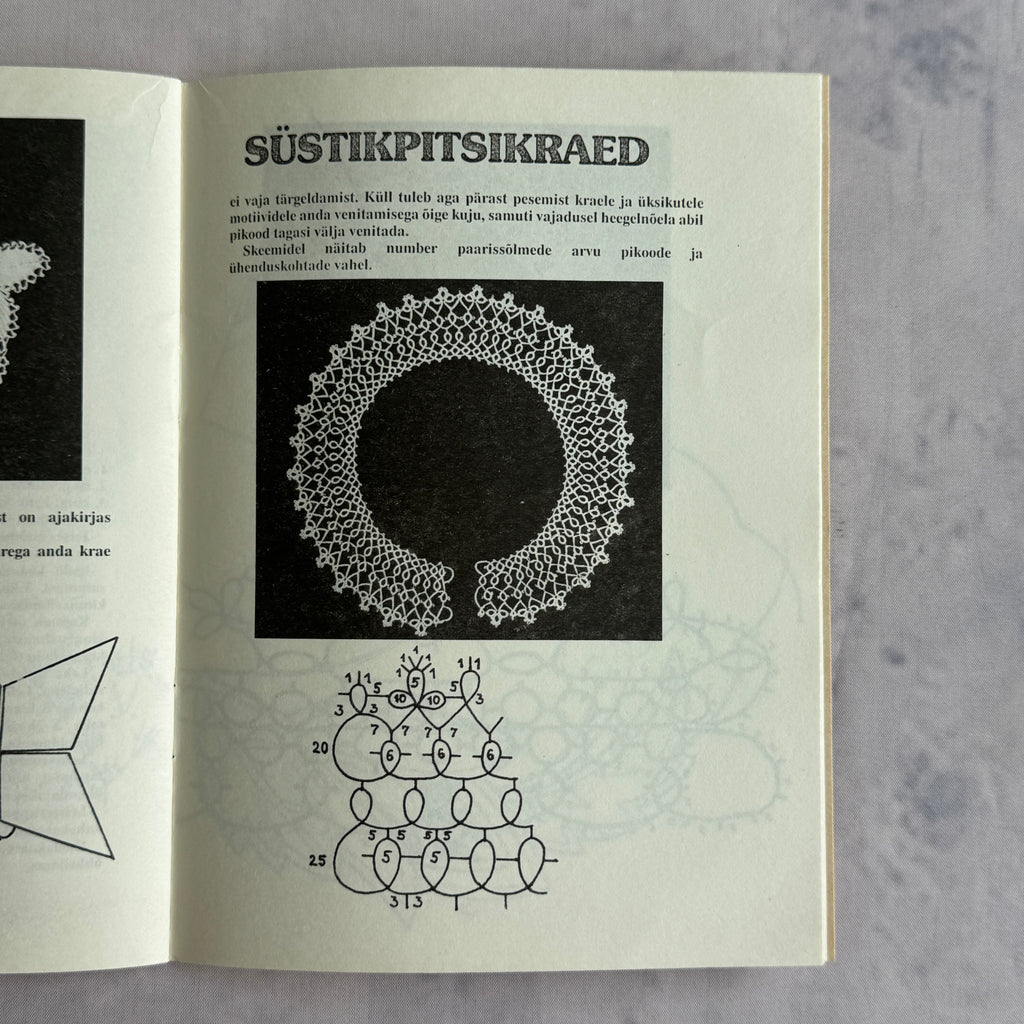 24 Kraed – Estonian Crochet, Knitting & Embroidery Pattern Book, 1992
