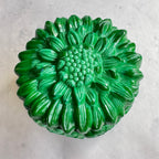 Curt Schlevogt Ingrid Malachite Glass Trinket Box