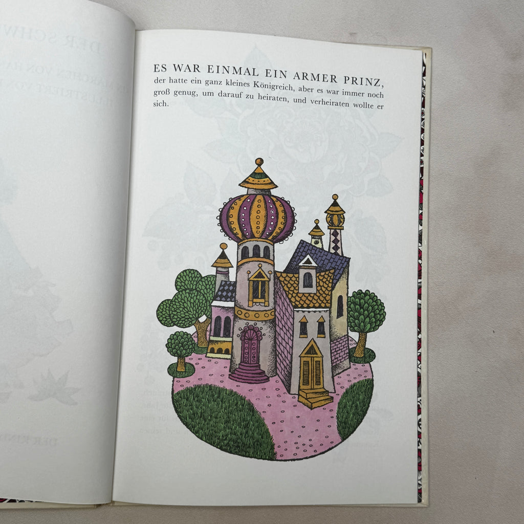 Illustrated Hans Christian Andersen Book – Der Schweinehirt (1958 DDR)