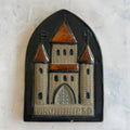 TEKT Ceramic Wall Plaque "Wiru 1450" – Tallinn Old Town Estonian Pottery