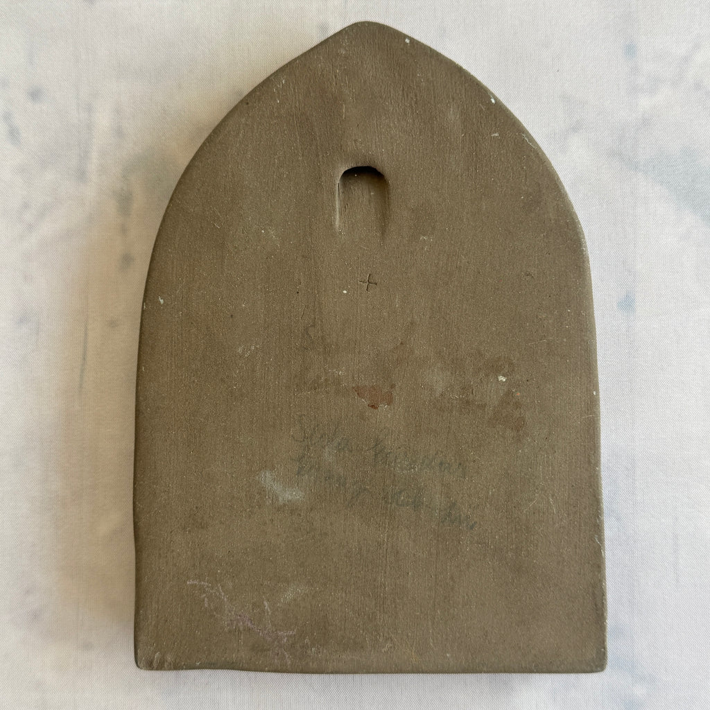 TEKT Ceramic Wall Plaque "Wiru 1450" – Tallinn Old Town Estonian Pottery