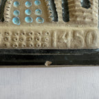 TEKT Ceramic Wall Plaque "Wiru 1450" – Tallinn Old Town Estonian Pottery